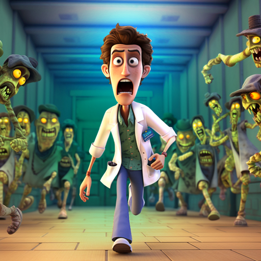 Zombie Hospital Tycoon MOD APK 2025 (Uang Tak Terbatas)