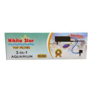 Nikita Star Top Filter 3-in-1 Aquarium NS-666