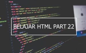 Penggunaan elemen thead, tbody dan tfoot di html