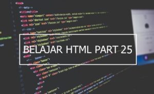 Penggunaan atribut width dan height pada tabel HTML