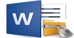 cara mengunci file word