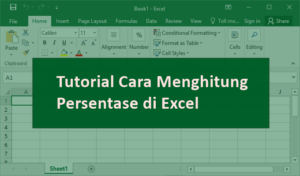 cara Menghitung Persentase (%) di Excel