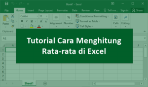 Cara Menghitung Rata-rata di Excel