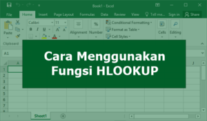 Cara Menggunakan Rumus HLOOKUP