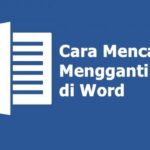 cara mencari kata di Word