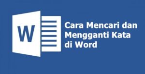 cara mencari kata di Word