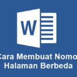 Cara Membuat Halaman Berbeda di Word