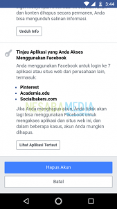 Cara Menonaktifkan Facebook Sementara Permanen