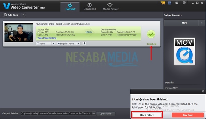 Cara Convert Video ke Format Lain