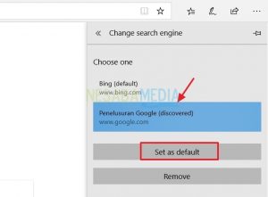 Cara Mengganti Search Engine Default Di Microsoft Edge Nesabamedia