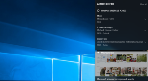 Cara Mengatur Action Panel di Windows 10