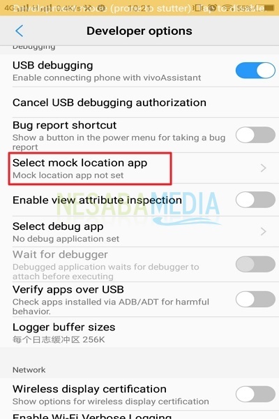 select mock app