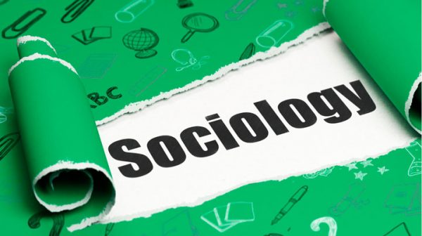 Secara harfiah sosiologi berasal dari 2 kata yaitu socius dan logos yang diartikan ilmu tentang hubu