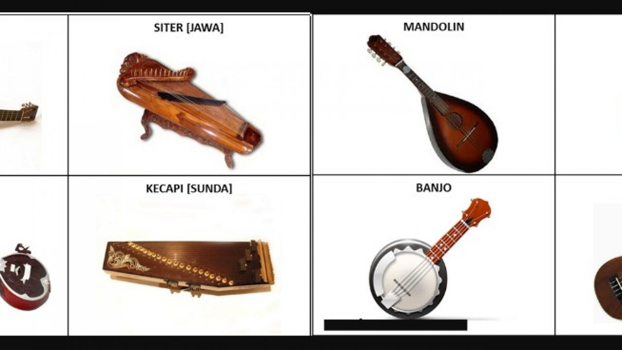 Gambar Alat Musik Kecapi  Dan  Cara  Memainkannya Info 