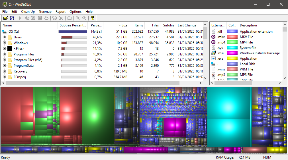 Download WinDirStat Terbaru