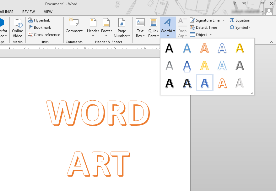 Microsoft word art - visitlopi
