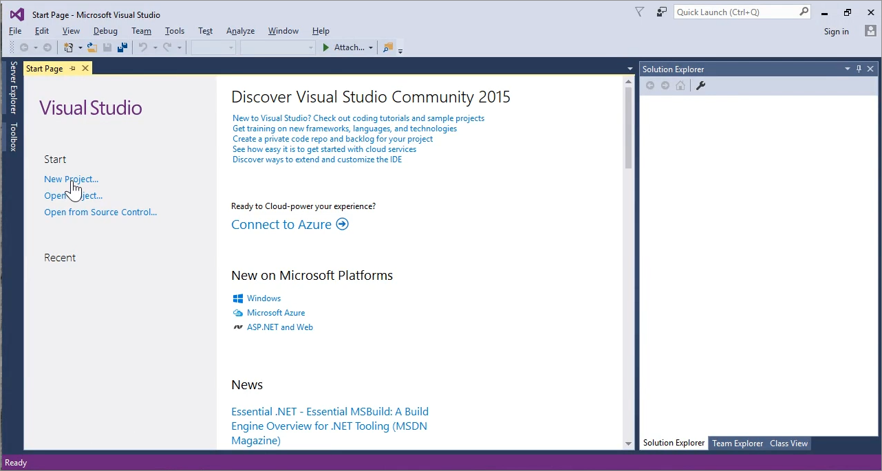 Download Visual Studio Community 2015 Terbaru