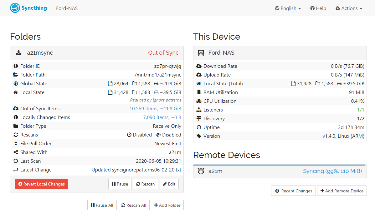 Download Syncthing Terbaru