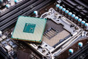 CPU socket and processor