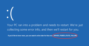 Cara Mengatasi Driver Power State Failure