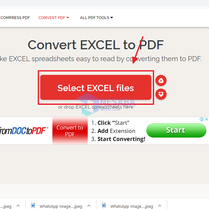 Cara Convert Excel ke PDF