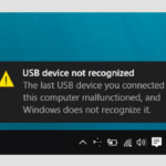 Cara Mengatasi USB Not Recognized pada Laptop