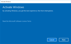 Cara Menghilangkan Pesan Activate Windows