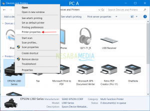 Work Cara Setting Lan Di Windows Sharing Printer Data