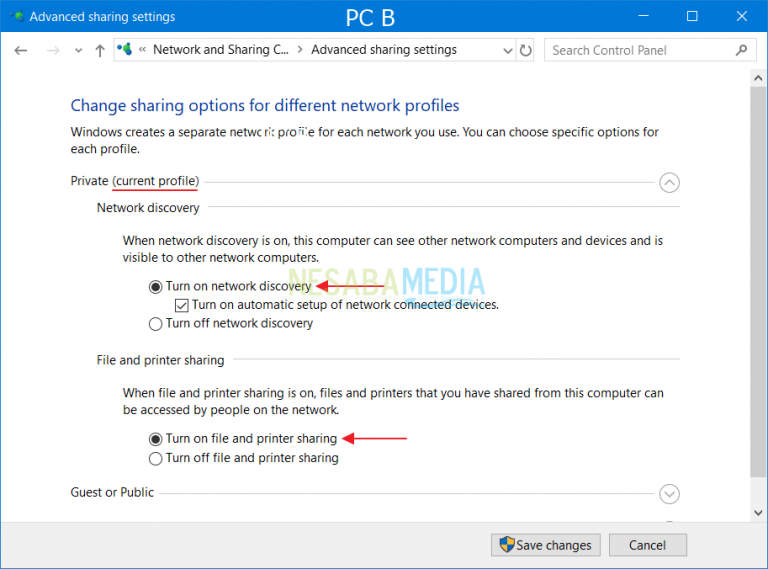 Work Cara Setting Lan Di Windows Sharing Printer Data