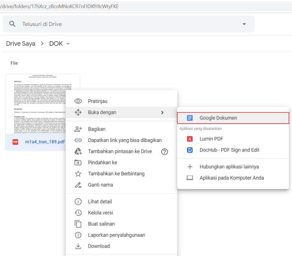 Cara Translate Dokumen Menggunakan Google Drive (+Gambar)