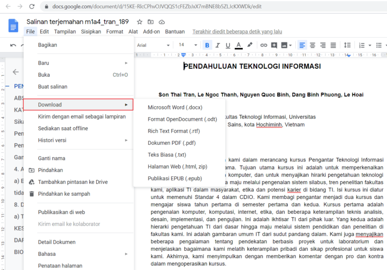 Cara Translate Dokumen Menggunakan Google Drive (+Gambar)