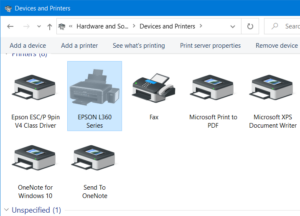 Cara Add Printer di Windows 10