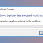 Cara Mengatasi Windows Explorer Has Stopped Working