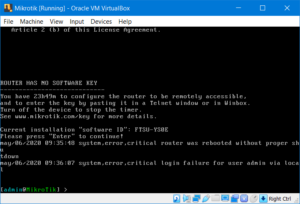 Panduan Cara Install Mikrotik di VirtualBox