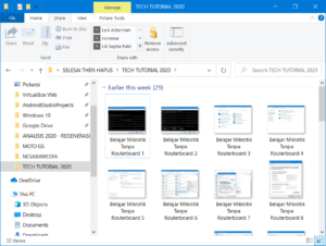 Menampilkan Gambar di Windows Explorer 5