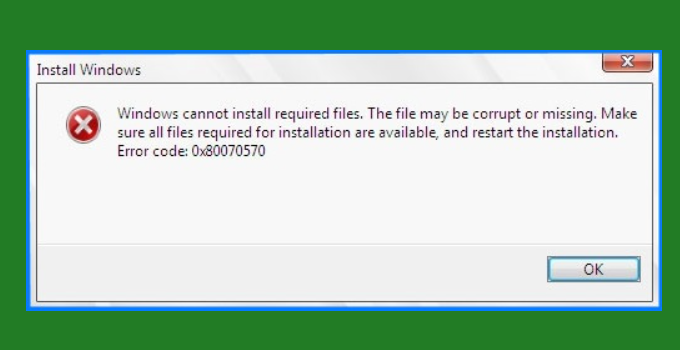 3 Cara Mengatasi Windows Cannot Install Required Files Saat Install Windows