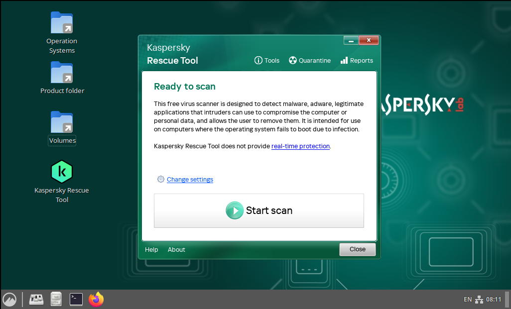 Download Kaspersky Rescue Disk Terbaru