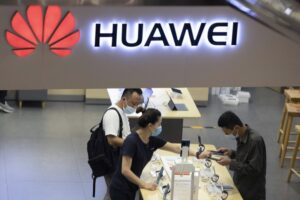 toko ponsel huawei di beijing, china tiongkok