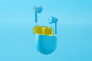 OnePlus Buds Warna Biru True Wireless Earphone