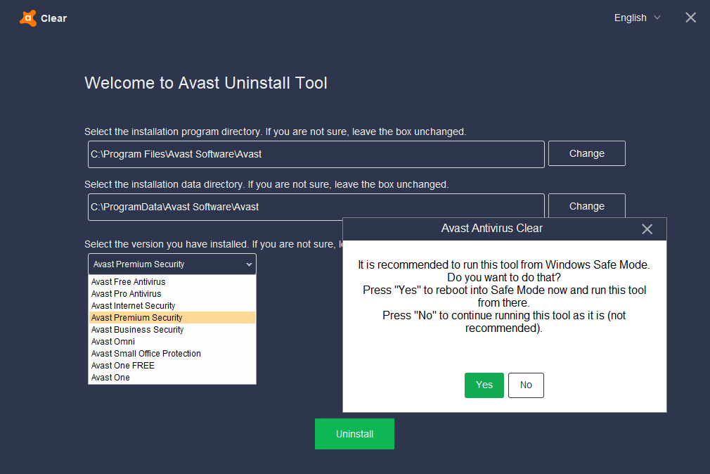 Download Avast Clear Terbaru