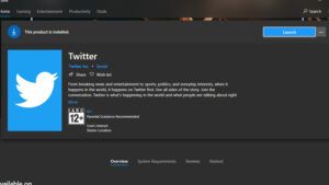 Aplikasi Twitter Untuk Windows 10