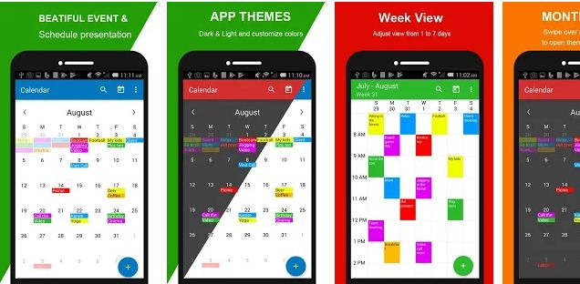 Calendar + Schedule Planner App