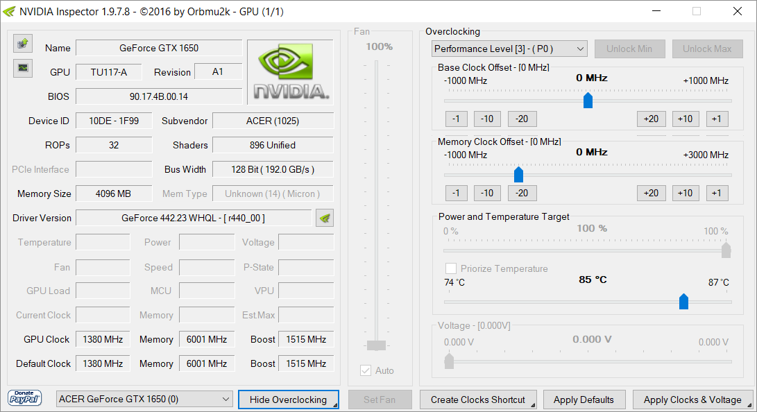 Download NVIDIA Inspector Terbaru