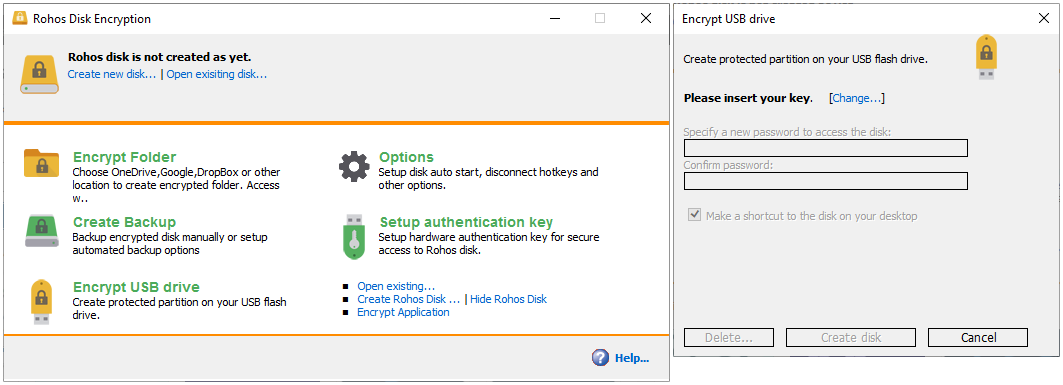 Download Rohos Disk Encryption Terbaru