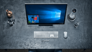 Tampilan Antarmuka Windows 10 di PC