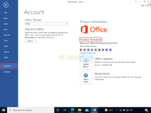 Cara Aktivasi Microsoft Office 2013 Permanen (100% Berhasil)