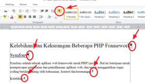 Cara Menghilangkan Tanda Paragraf ( ¶ )