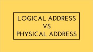 Mengenal Physical Address dan Logical Address