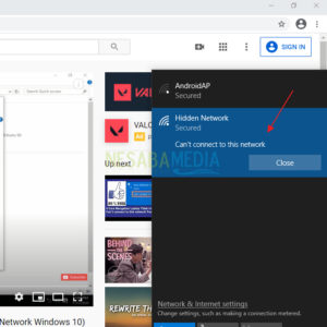 Cara Mengatasi Laptop Can't Connect To This Network