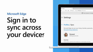 Browser Edge Fitur Sinkronisasi Riwayat dan Tab